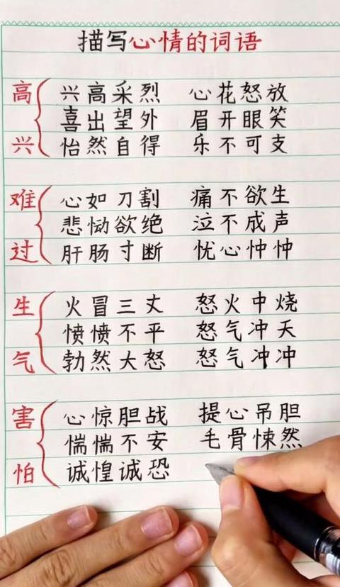 abac的四字词语